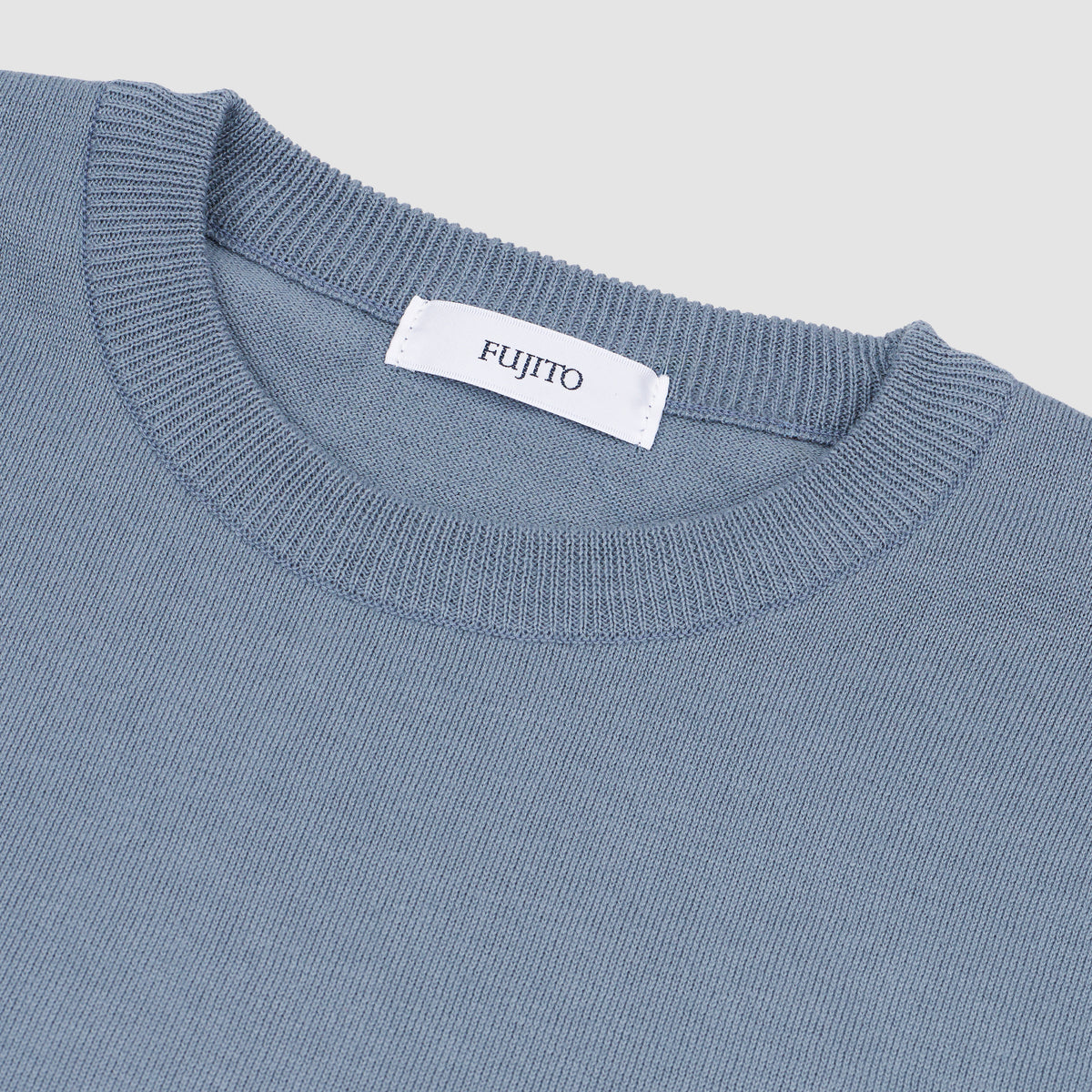 Knit Cotton Long-Sleeve