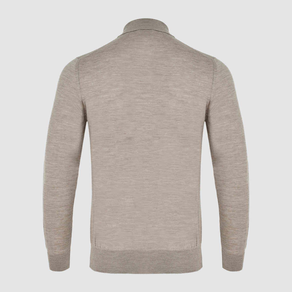 Wool Long Sleeve Polo