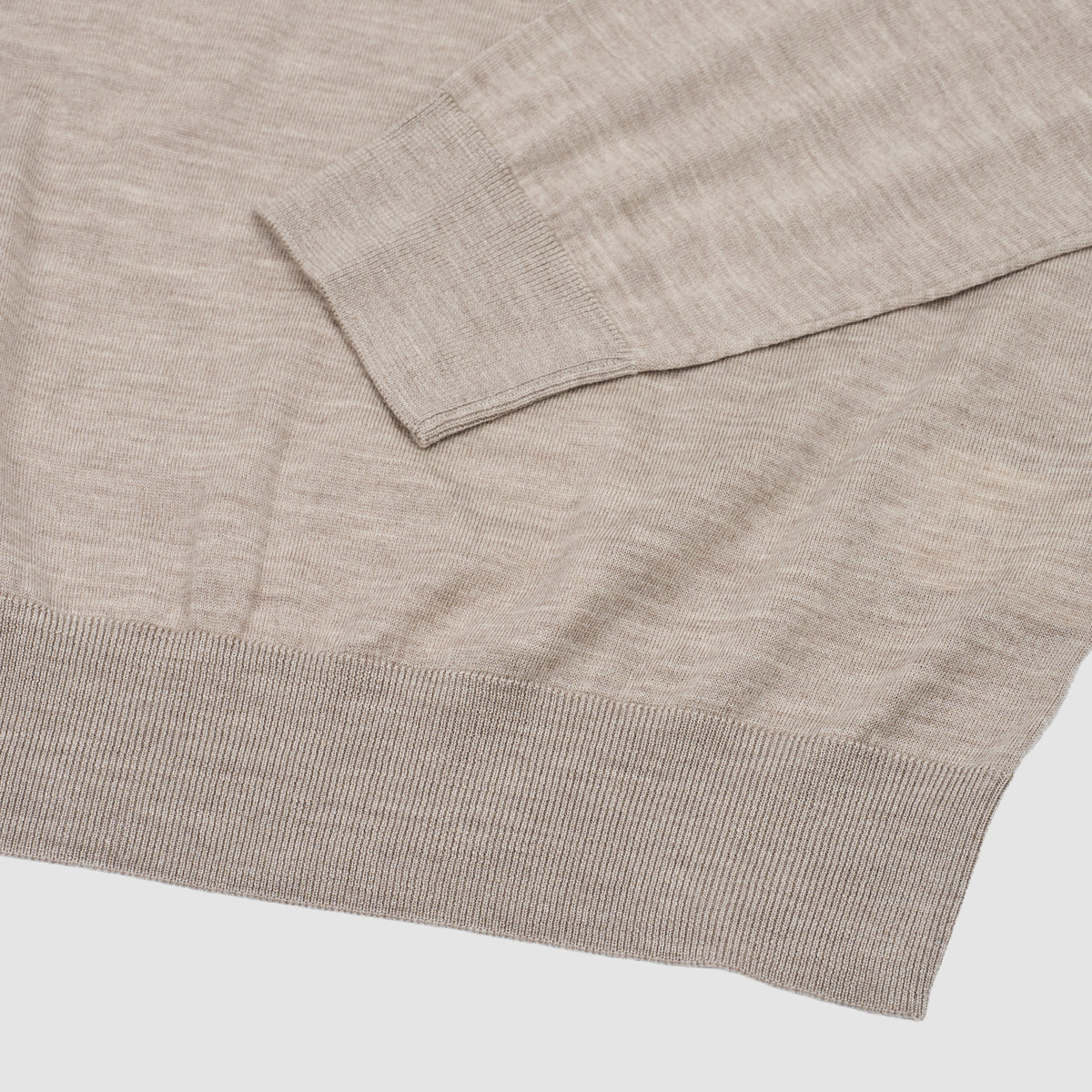 Wool Long Sleeve Polo