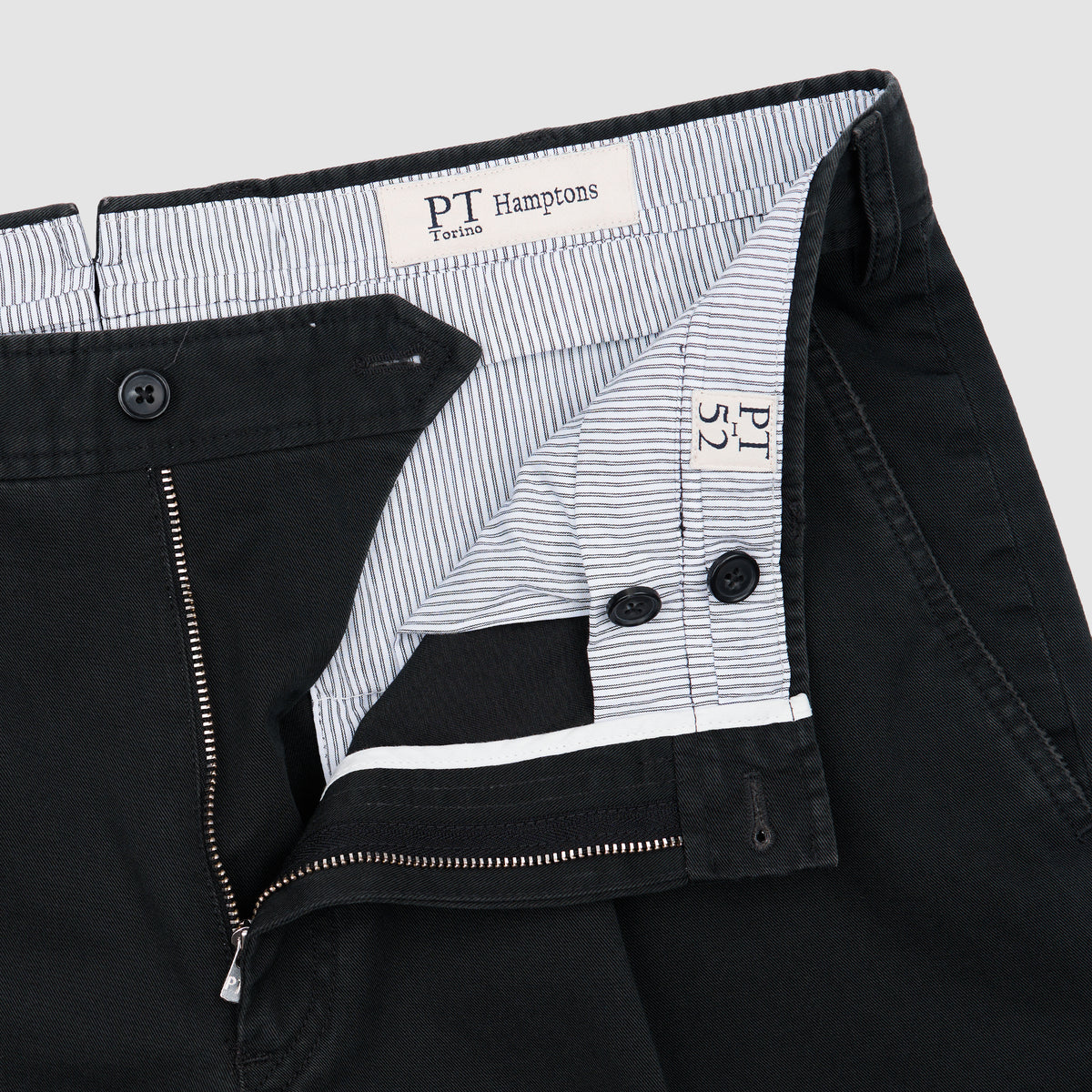 UG01 - DRILL DE ALGODÓN PURO Gris oscuro