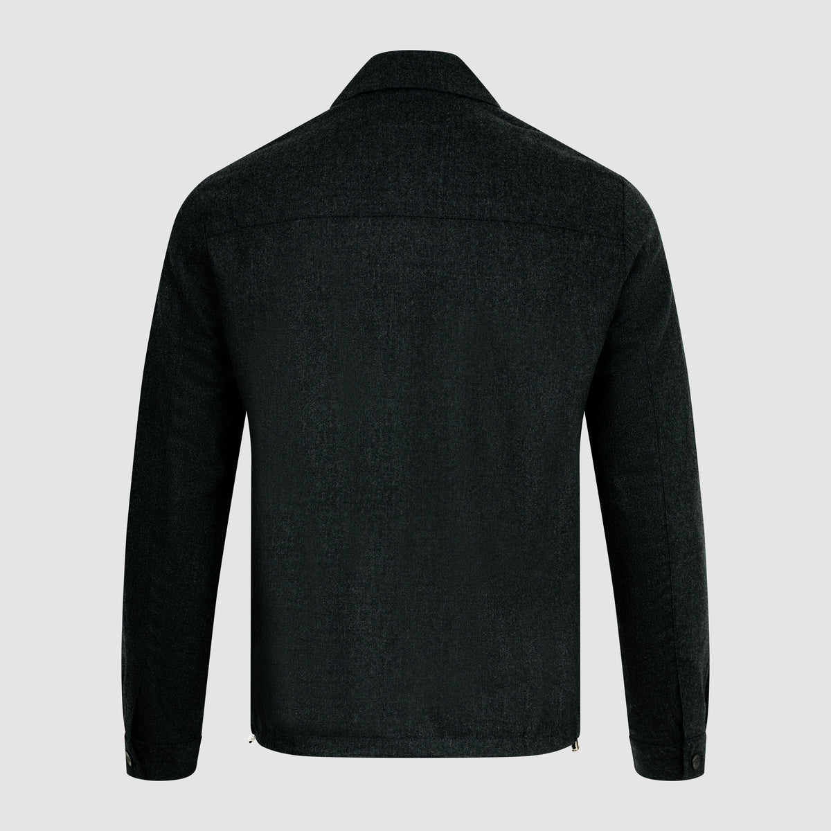 Wool Cashmere Full Zip Jacket