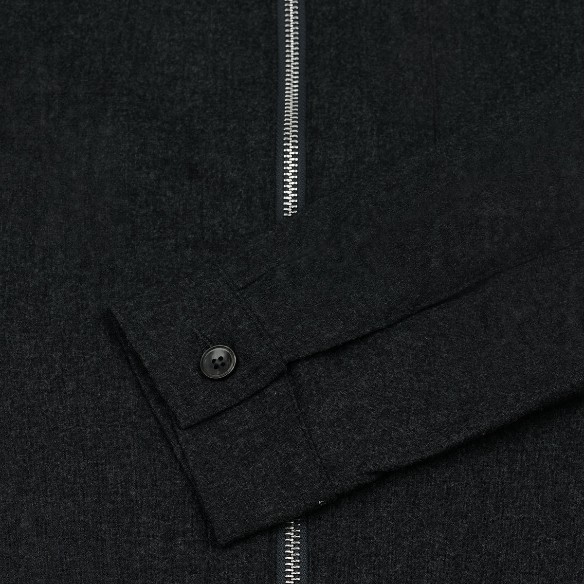 Wool Cashmere Full Zip Jacket