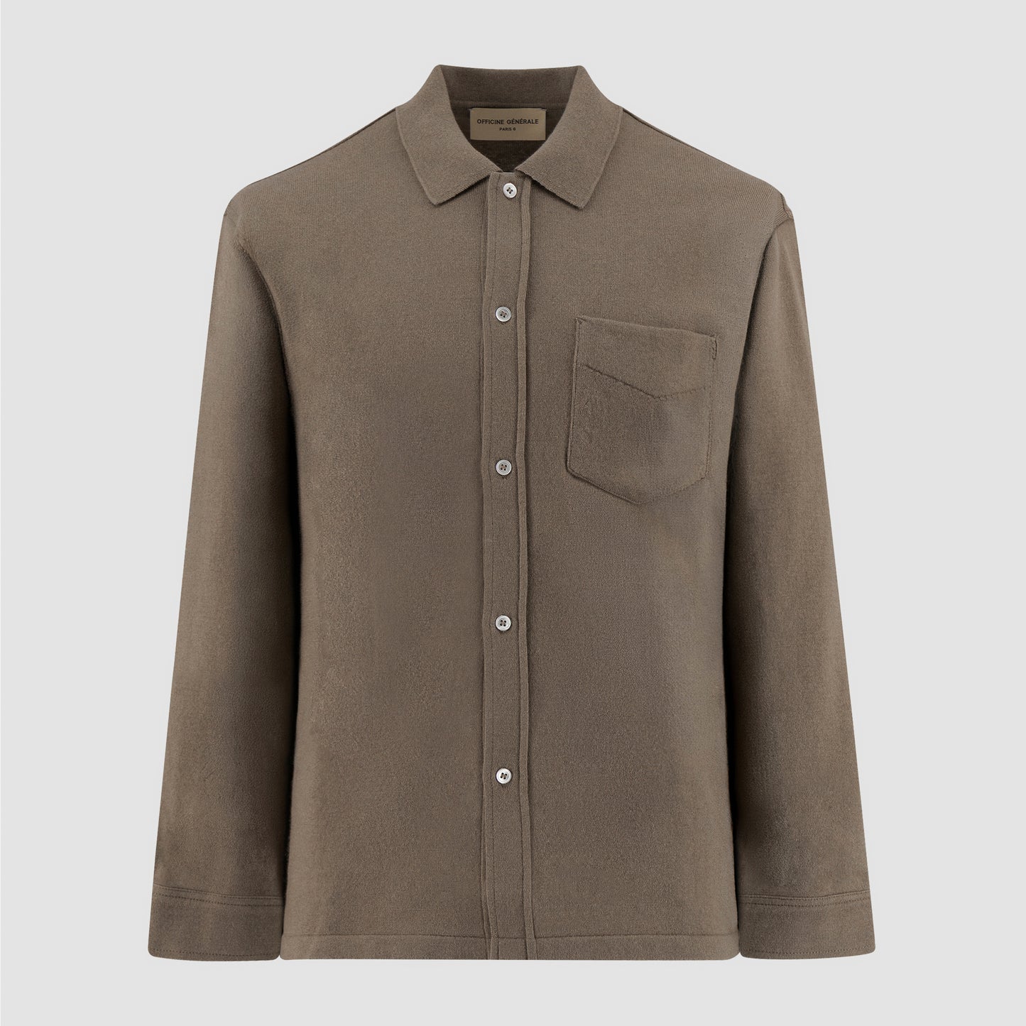 Wool Cashmere Overshirt