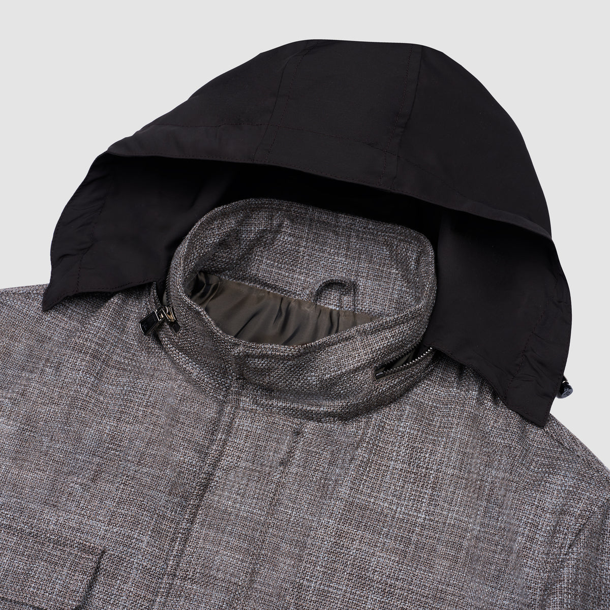 Wool Silk Field Jacket