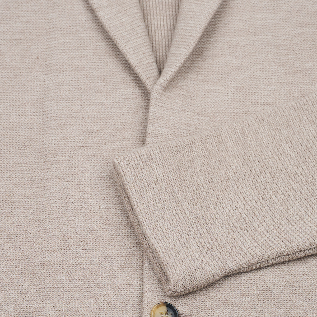 Chaqueta de punto FDC marrón claro