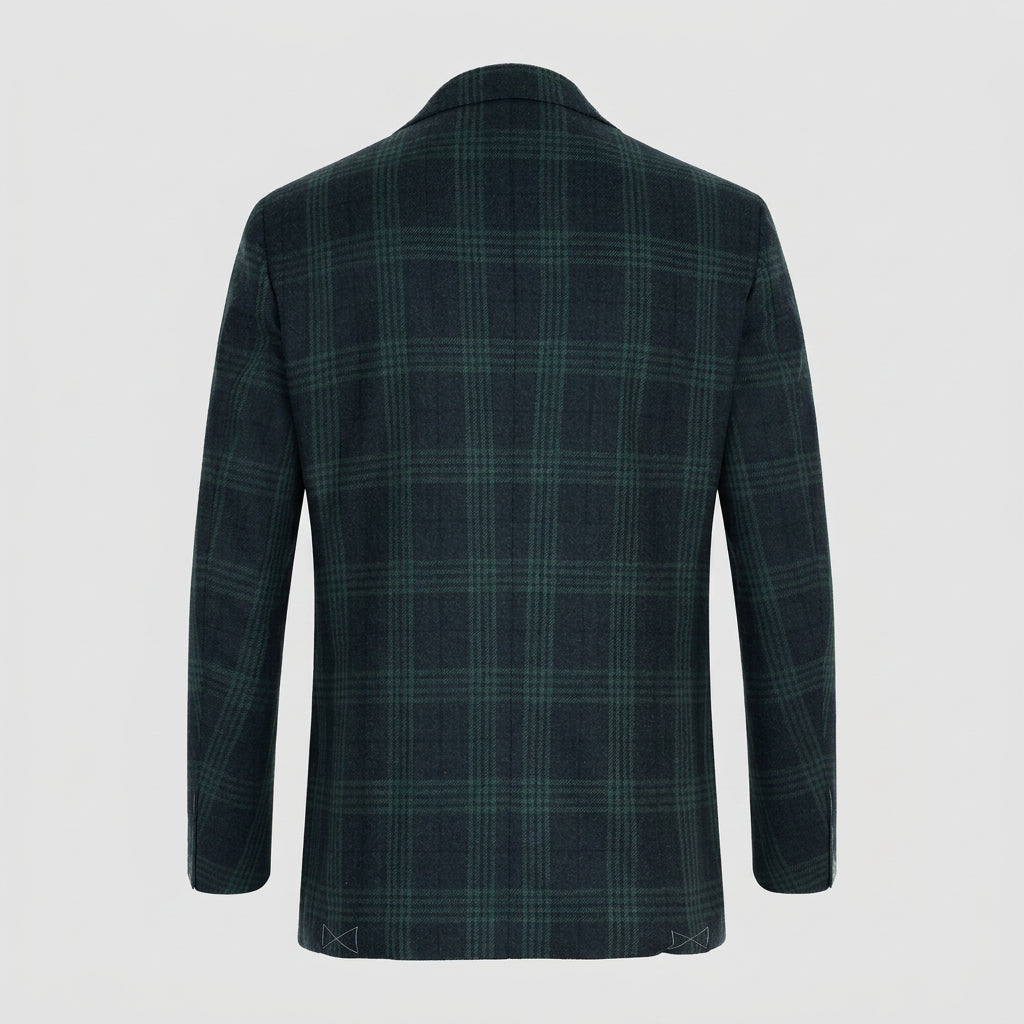 MEN'S WOVEN TAILOR-MADE JACKET  Green