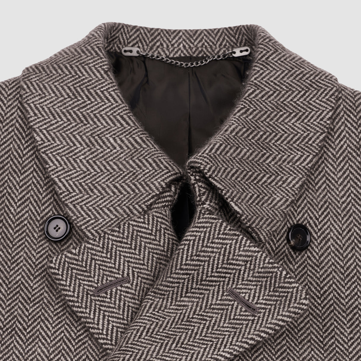 MEN'S WOVEN TAILOR-MADE GIACCONE Brown