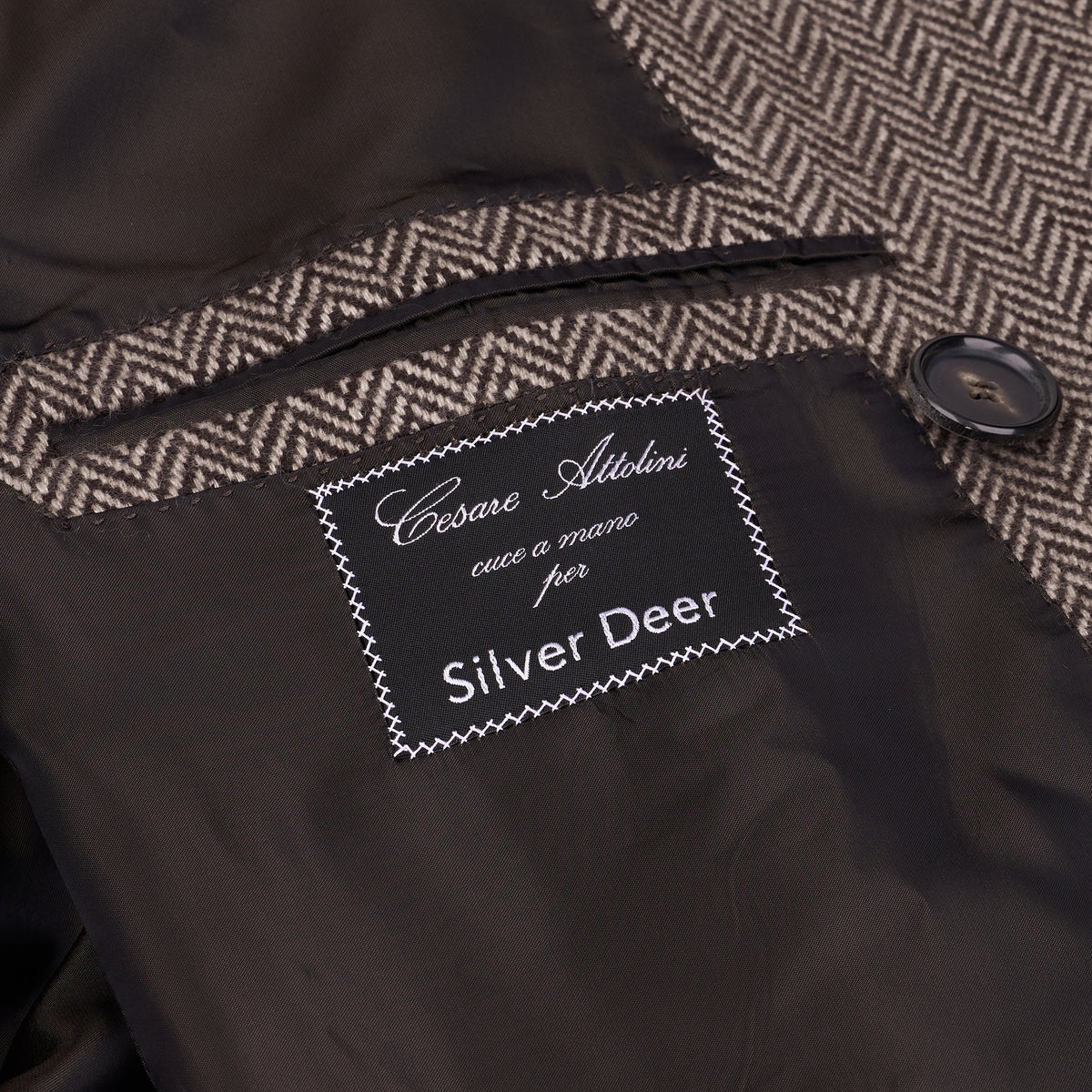 MEN'S WOVEN TAILOR-MADE GIACCONE Brown