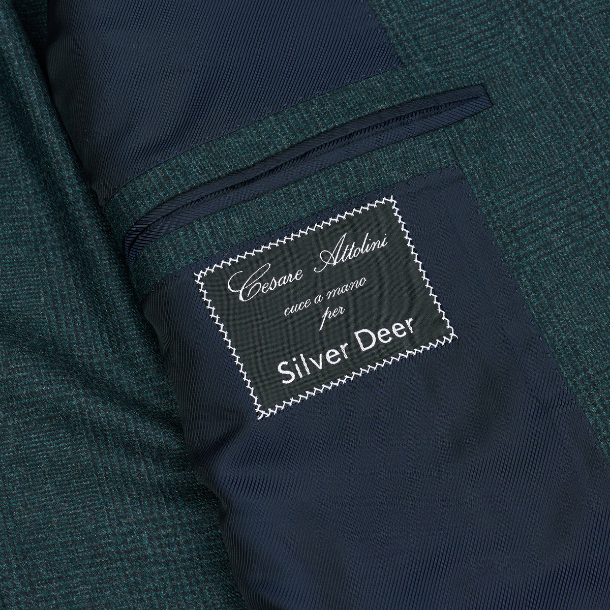 Wool Cashmere Overcheck Suit