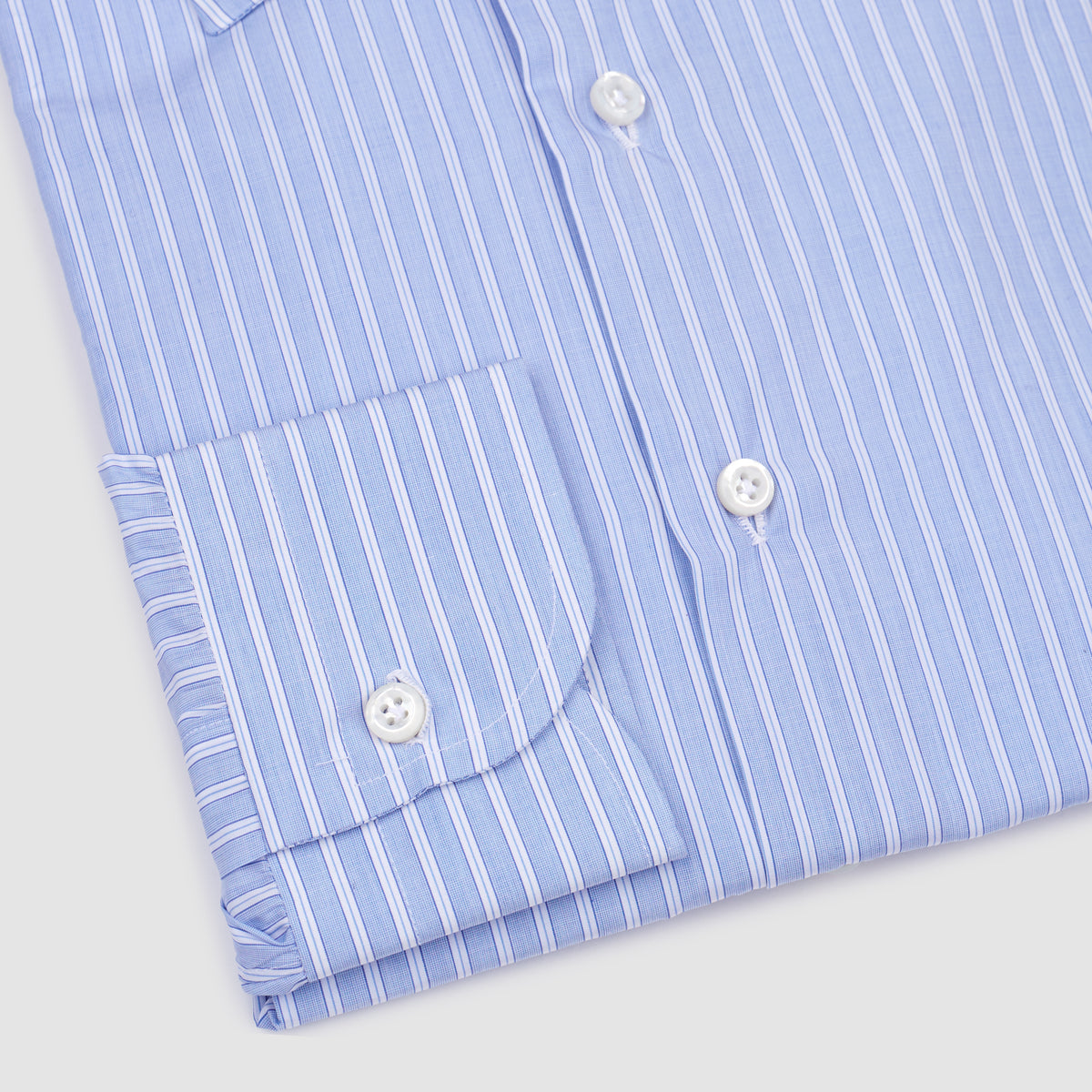 MEN'S WOVEN TAILOR-MADE SHIRT Blue White