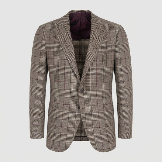 Cashmere Check Jacket