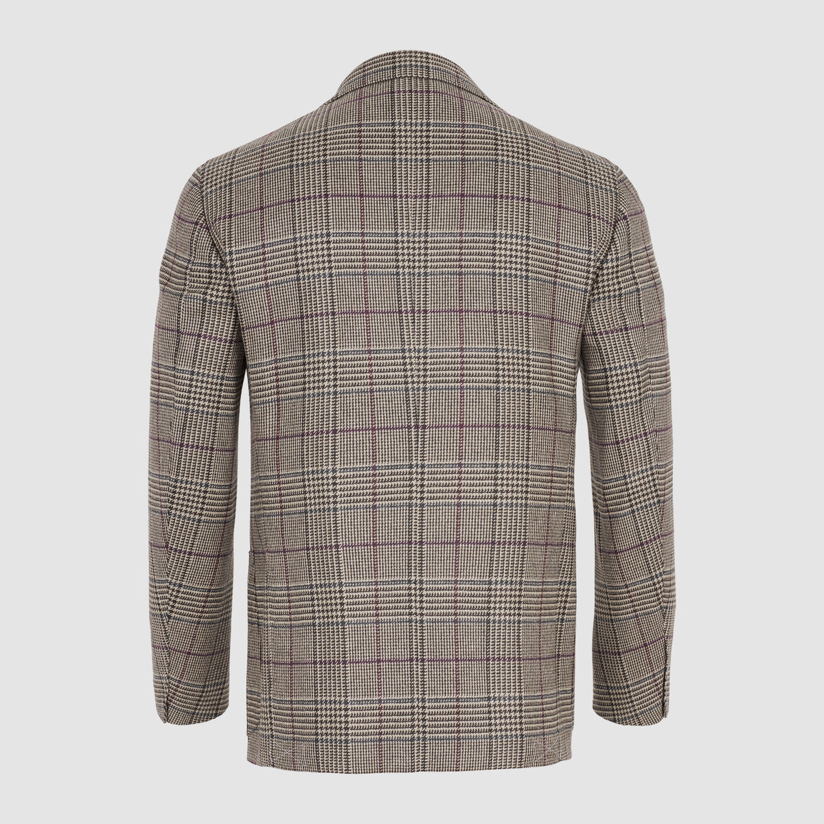 MEN'S WOVEN TAILOR-MADE JACKET Beige / Navy / Burgundy