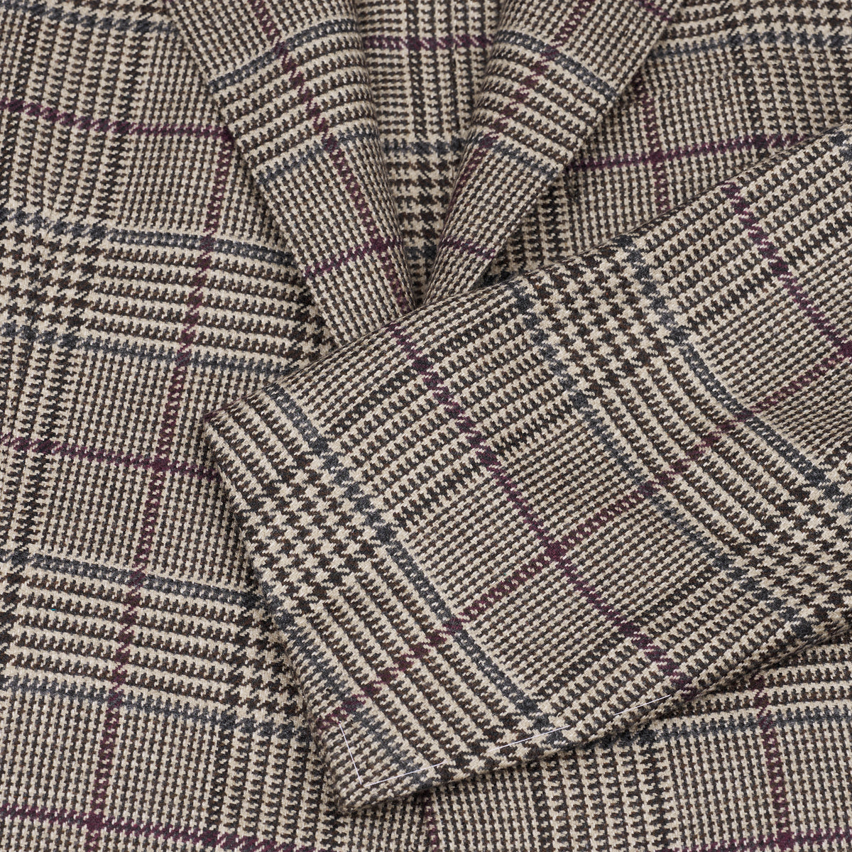 MEN'S WOVEN TAILOR-MADE JACKET Beige / Navy / Burgundy