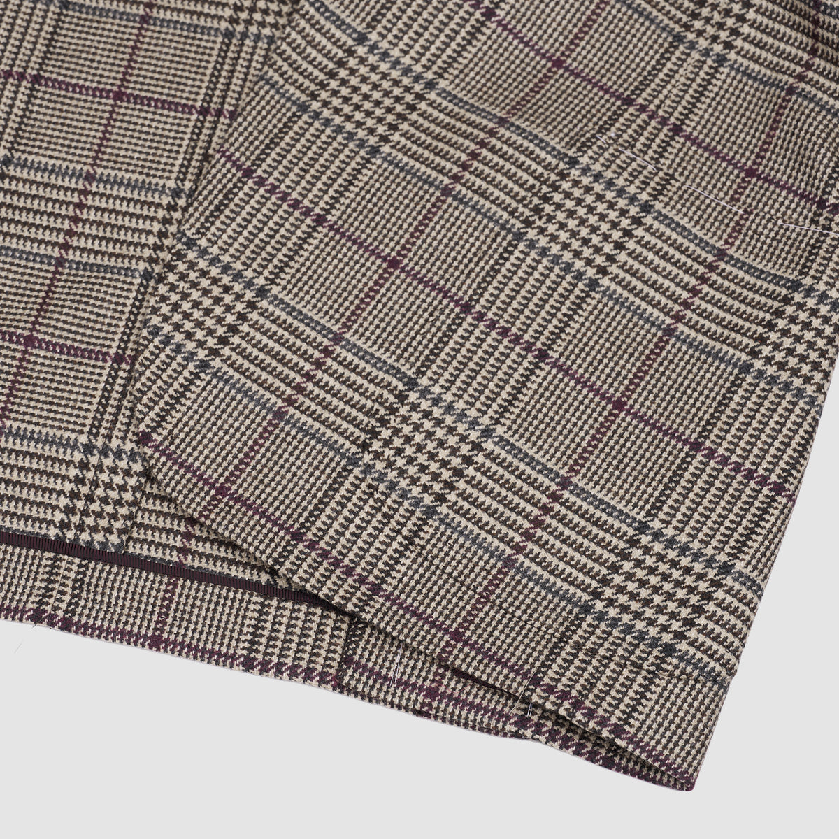 MEN'S WOVEN TAILOR-MADE JACKET Beige / Navy / Burgundy