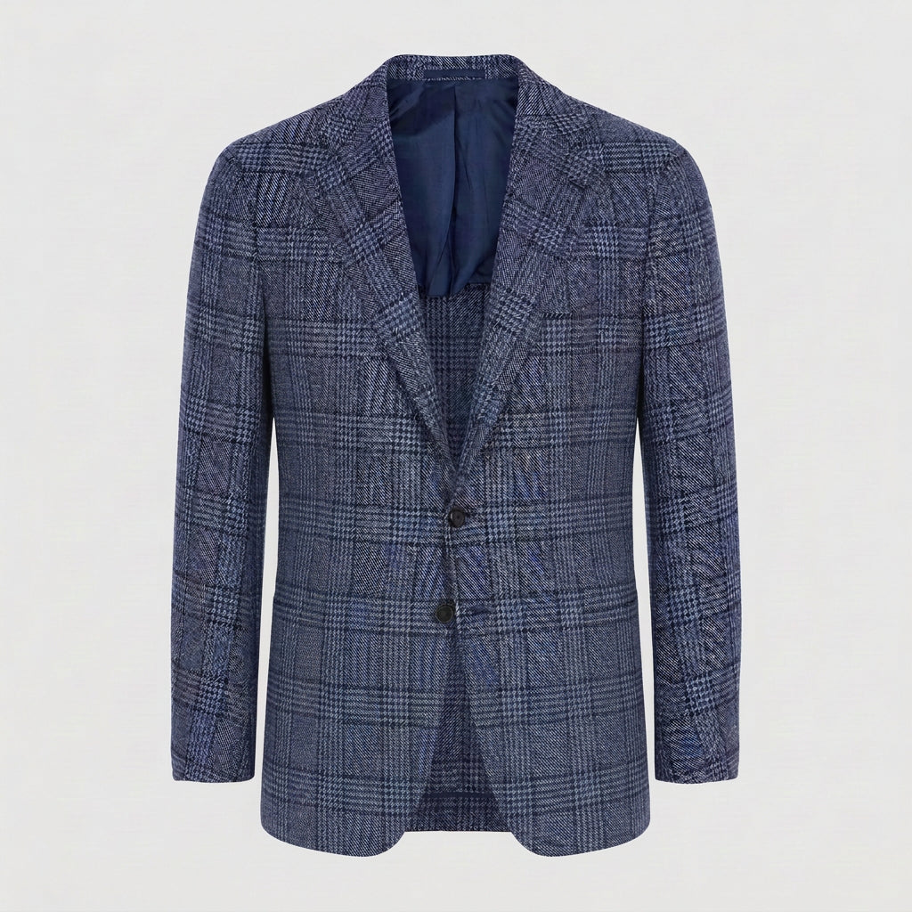 MEN'S WOVEN TAILOR-MADE JACKET Blue / Navy / White