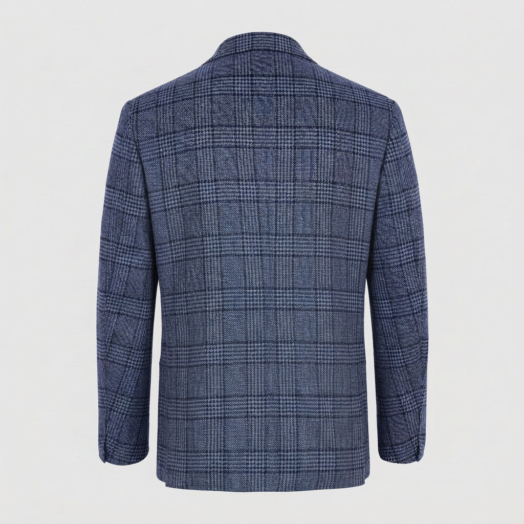 MEN'S WOVEN TAILOR-MADE JACKET Blue / Navy / White