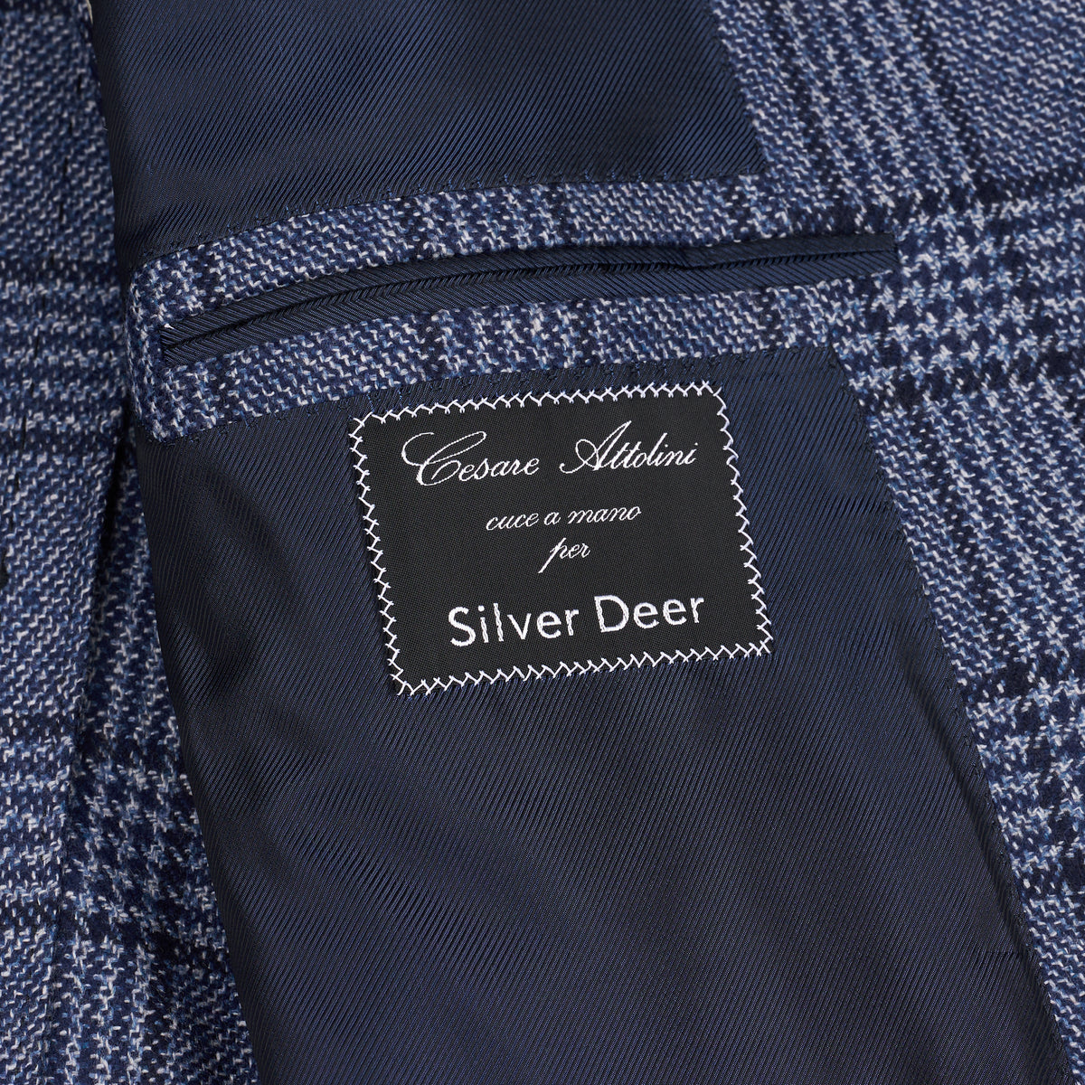 MEN'S WOVEN TAILOR-MADE JACKET Blue / Navy / White