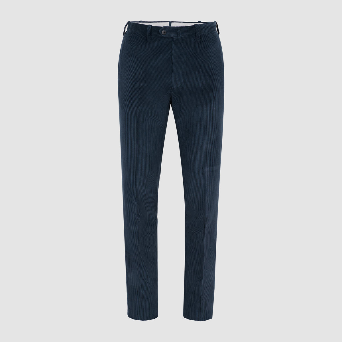 MEN'S WOVEN TAILOR-MADE PANT with belt loops & Button fly (N) Brown
