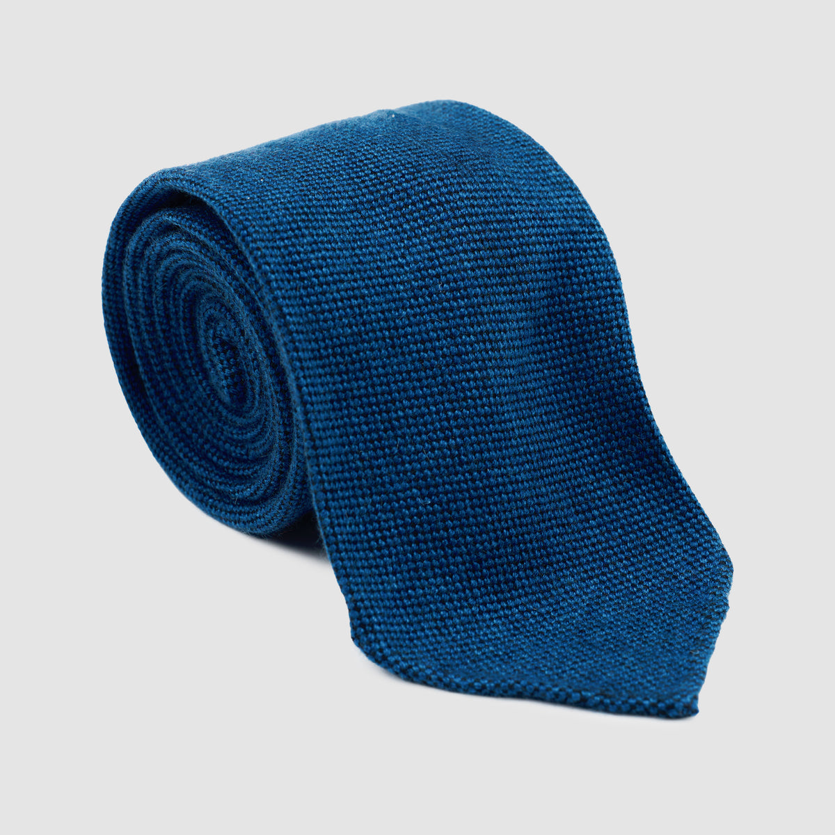 MENS TIE solid Blue