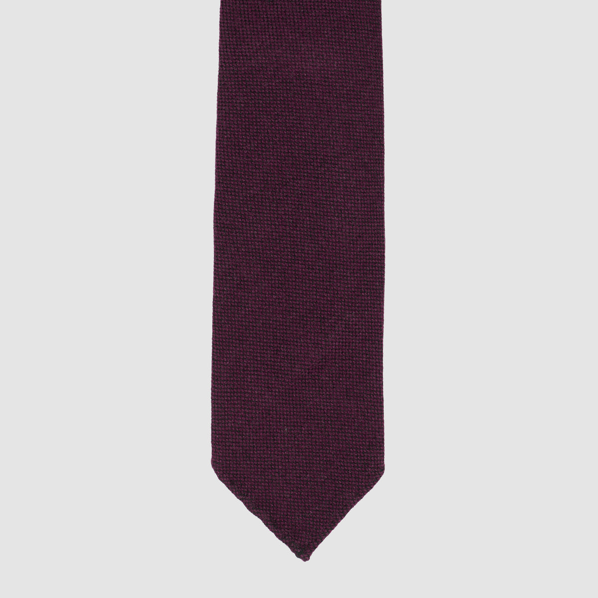 MENS TIE solid Burgundy