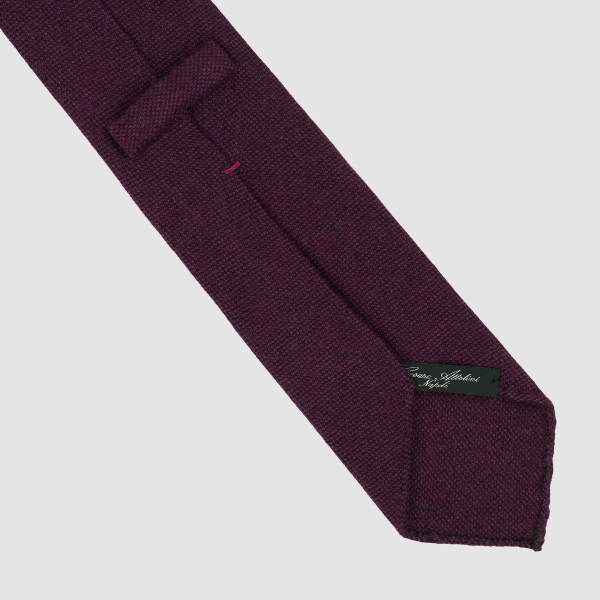 MENS TIE solid Burgundy