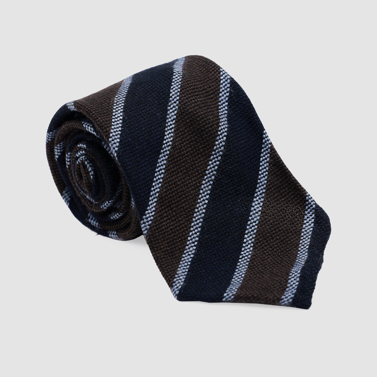 MENS TIE Navy Brown
