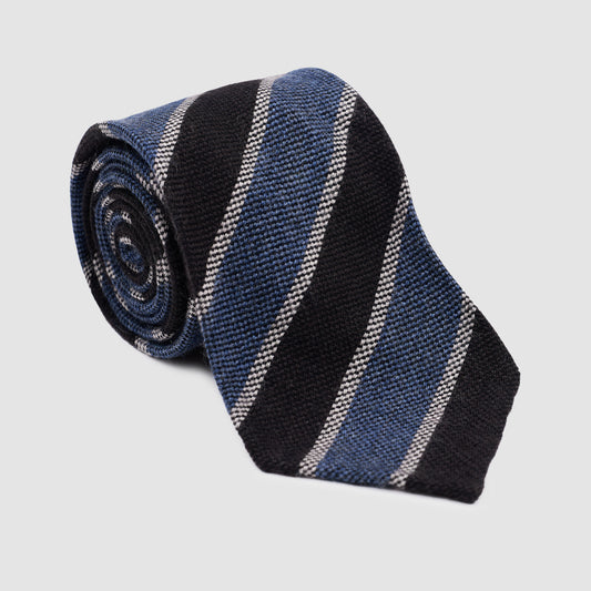 Striped Wool Tie