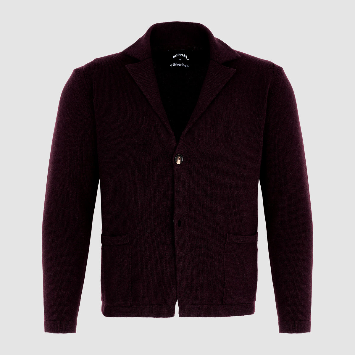 Chaqueta deportiva de punto de lana