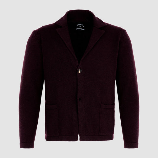 Chaqueta deportiva de punto de lana