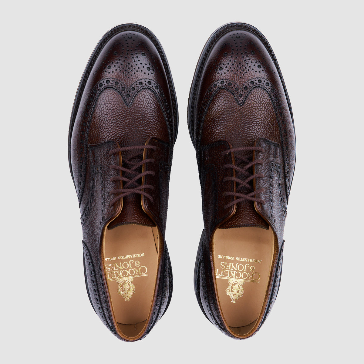 Pembroke, Dark Brown Scotch Grain, Dainite Sole