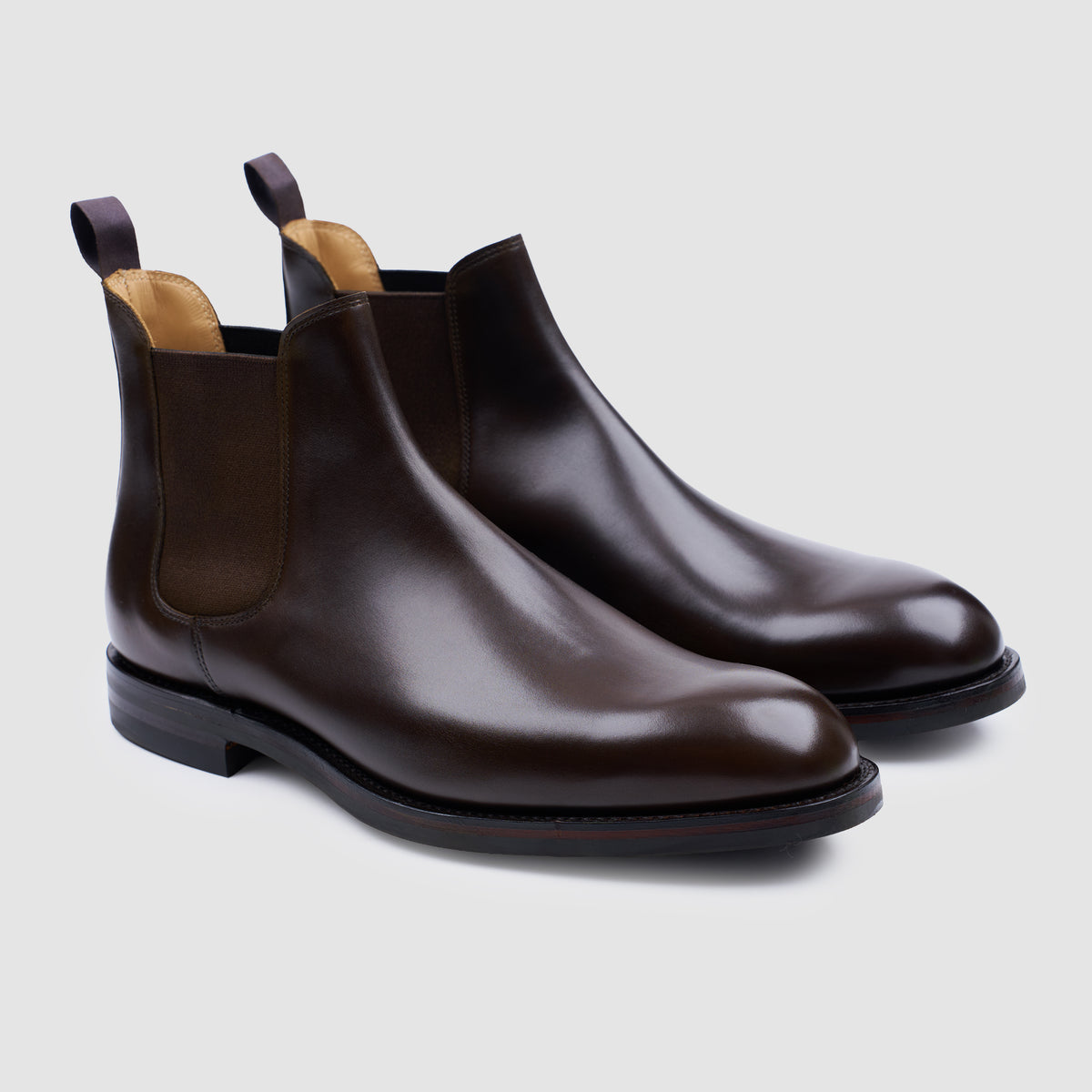 Chelsea 5, Dark Brown Wax Calf, Dainite Sole