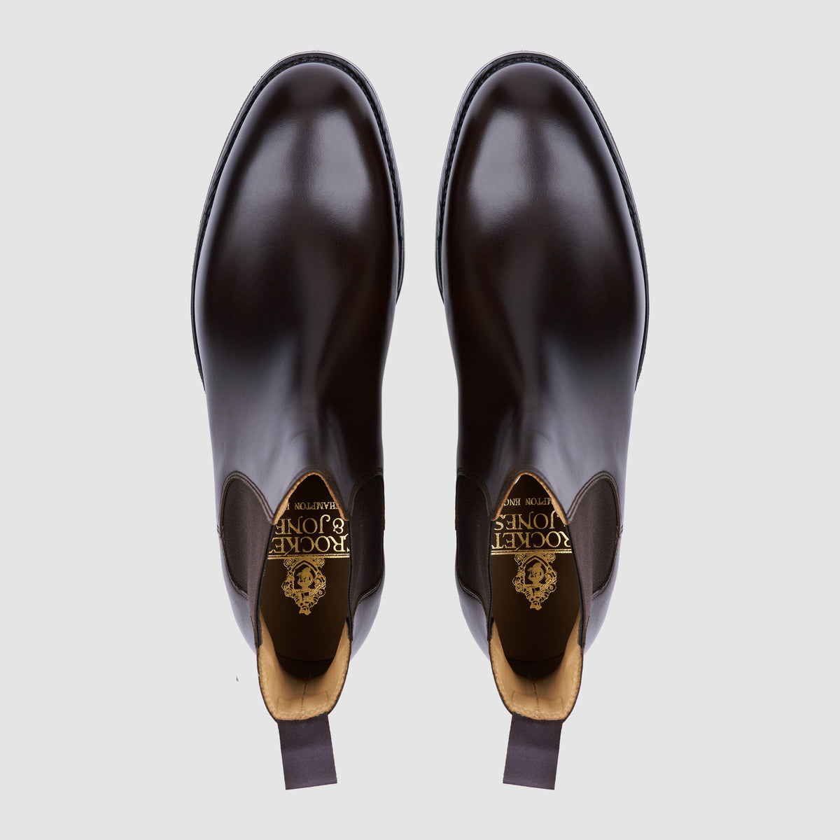 Chelsea 5, Dark Brown Wax Calf, Dainite Sole