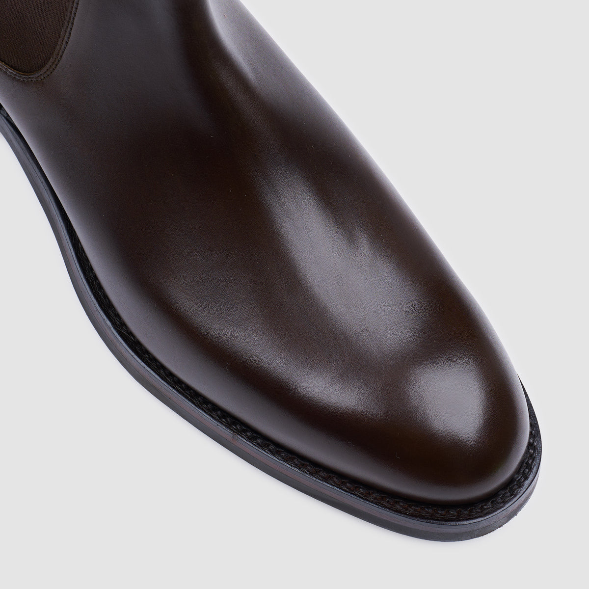 Chelsea 5, Dark Brown Wax Calf, Dainite Sole