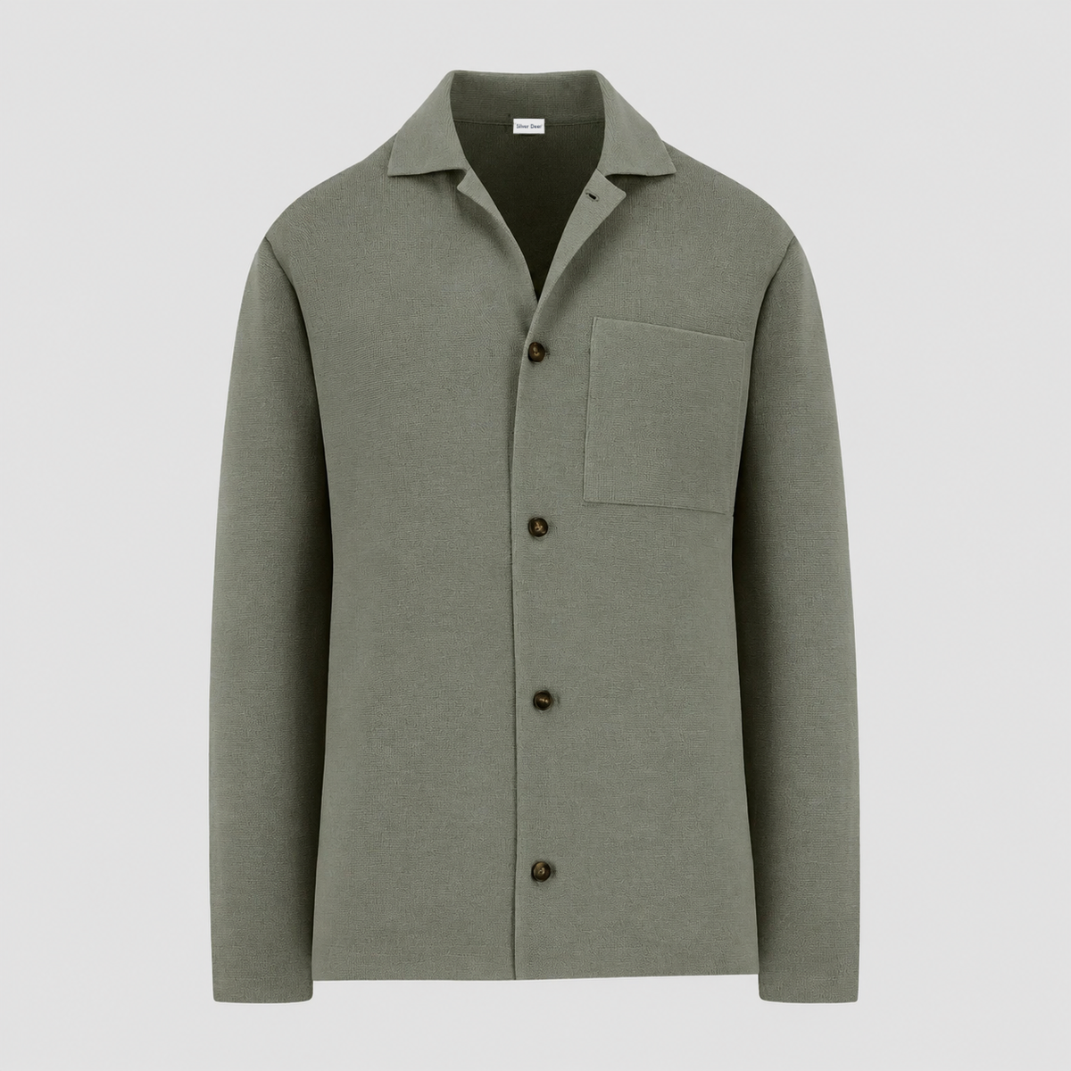 Lightweight Knitted Overshirt