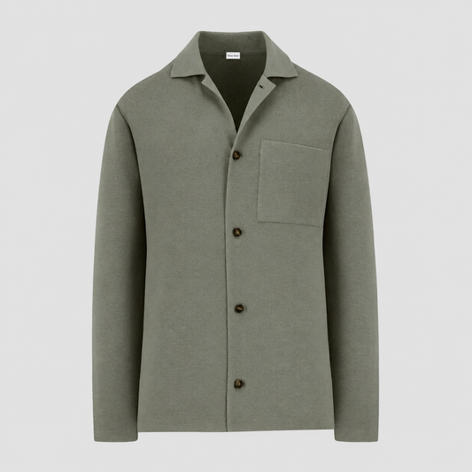 Lightweight Knitted Overshirt