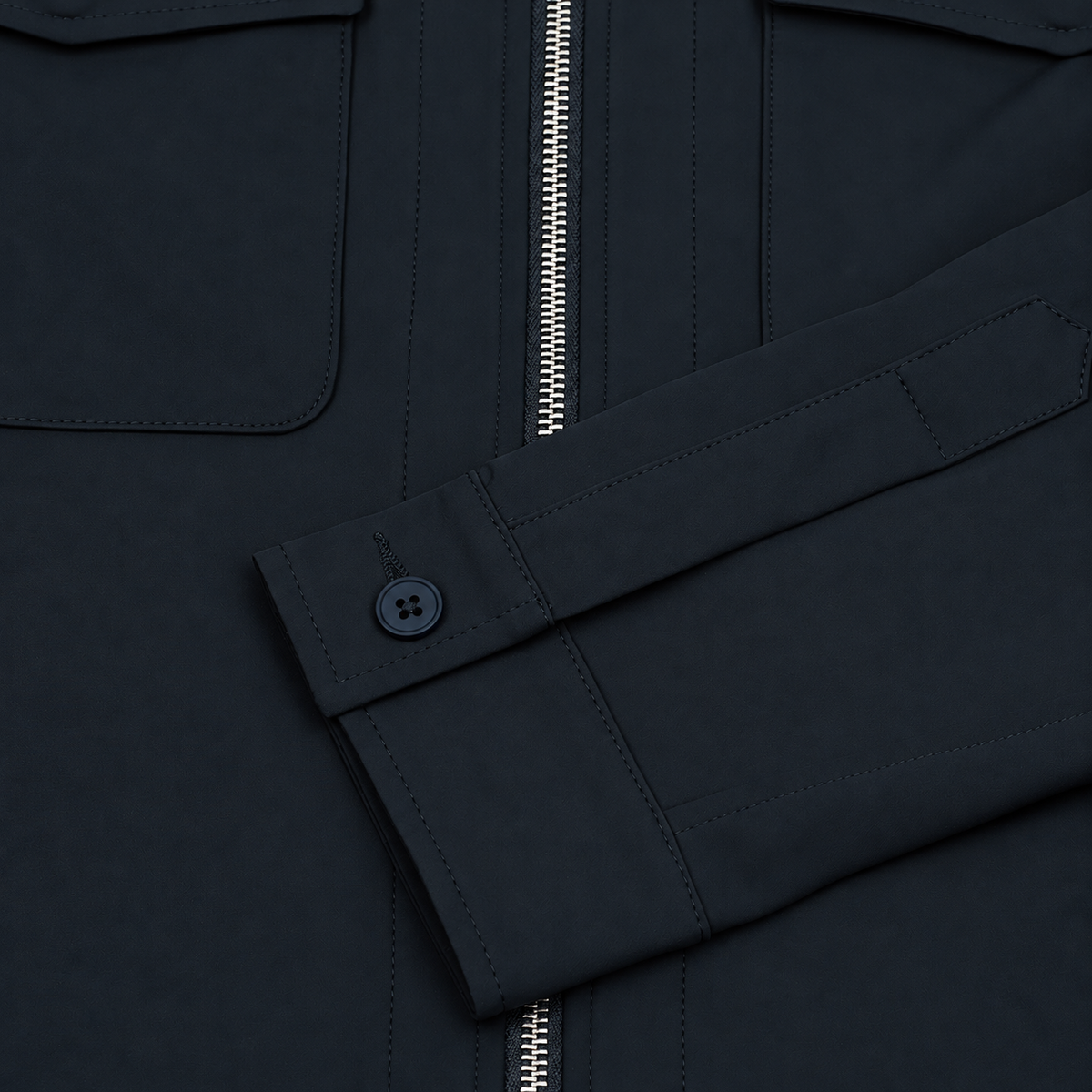 Nylon Full Zip Jacket