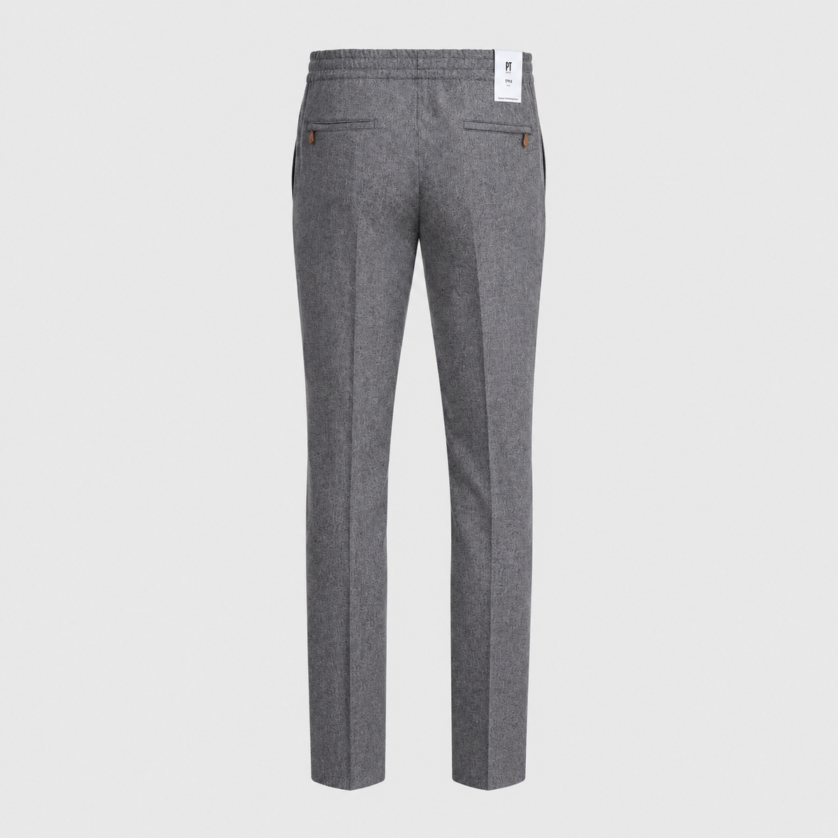 Pantalones de deporte jogger de lana y cachemir gris claro