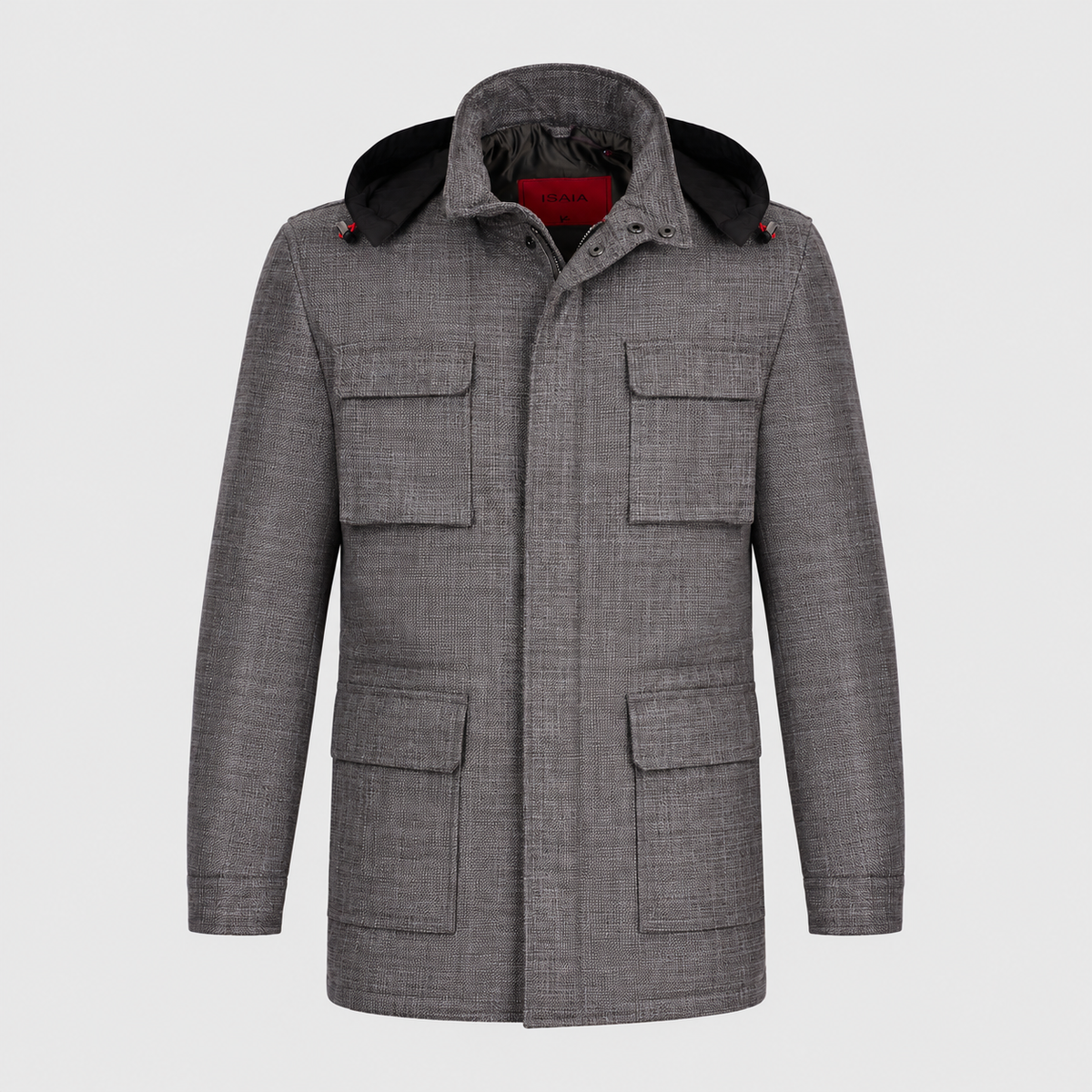 Wool Silk Field Jacket