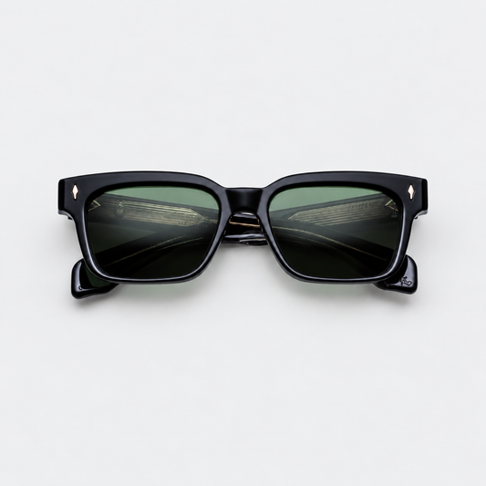 Molino, Venom, Deep Vintage Green Lenses Silver Hardware