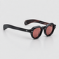 Kellerman, Bourbon, Red Lenses, Silver Hardware