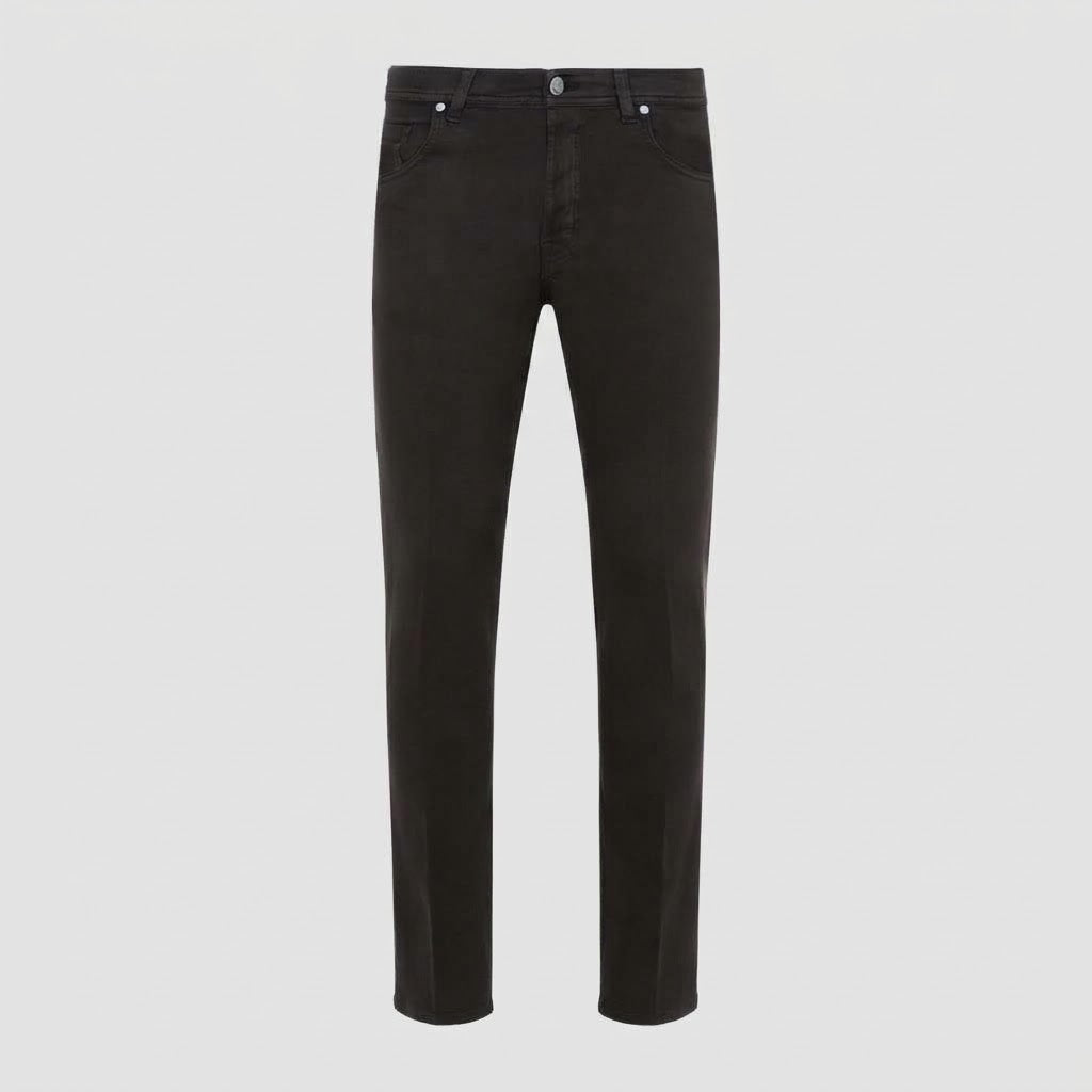 MEN'S WOVEN JEANS  Dark Brown