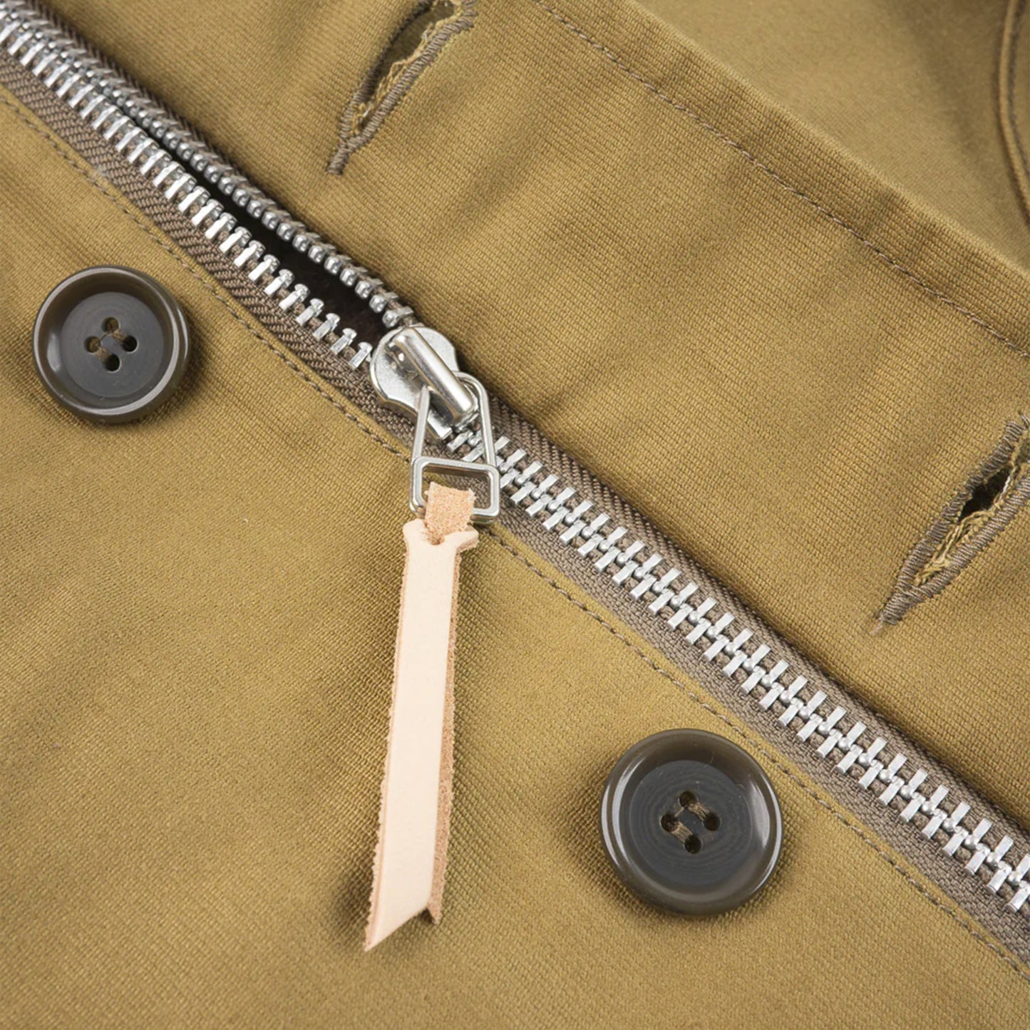 Whipcord N1 Deck Jacket  Khaki