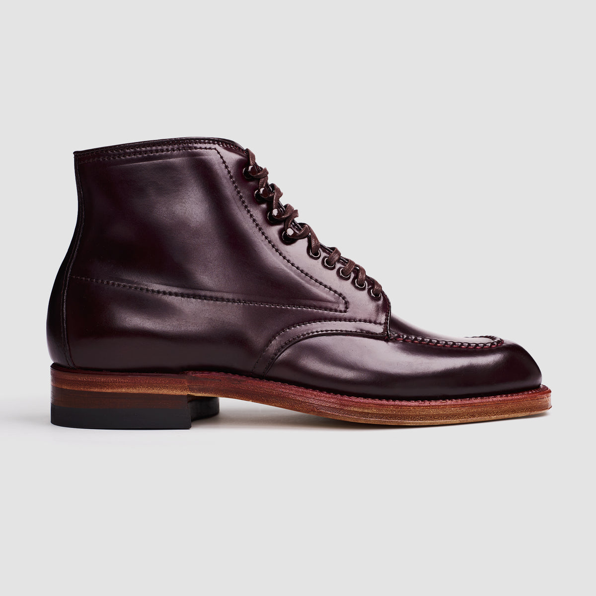 Alden x Silver Deer Indy Boot in Shell Cordovan