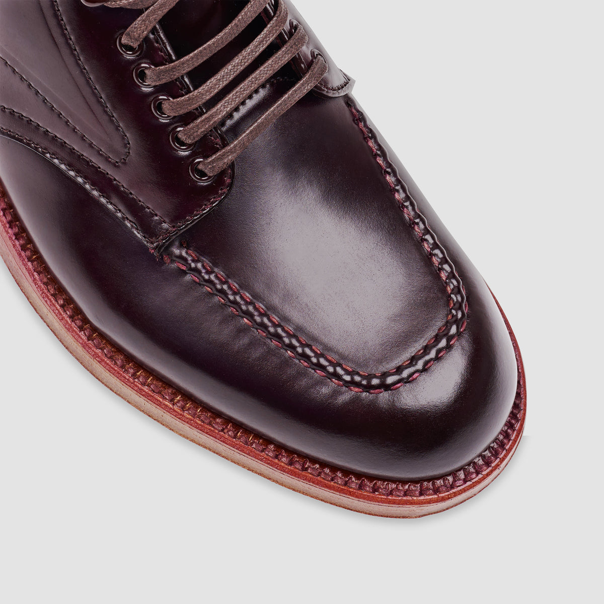Alden x Silver Deer Indy Boot in Shell Cordovan