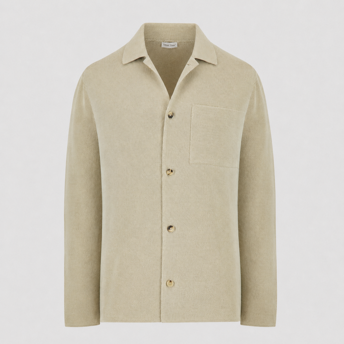 Lightweight Knitted Overshirt