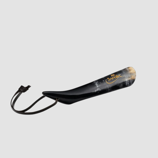 Saphir Médaille d'Or Natural Zebu Horn Shoehorn