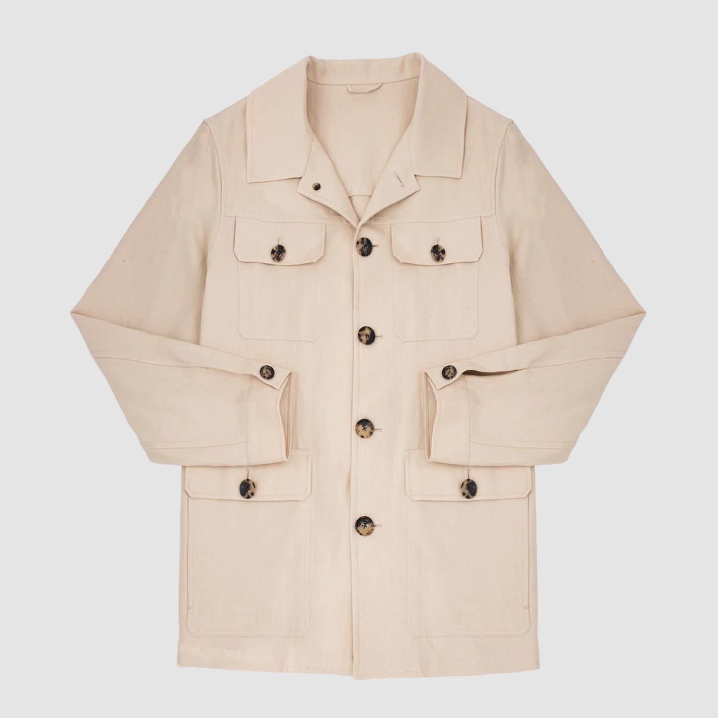 Linen Twill Safari Jacket