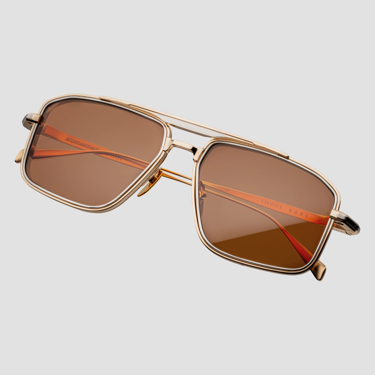 EARL, Darjeeling, Lentes naranjas, Herrajes en oro claro