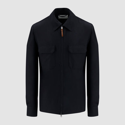 Perforated Zip Jacket
