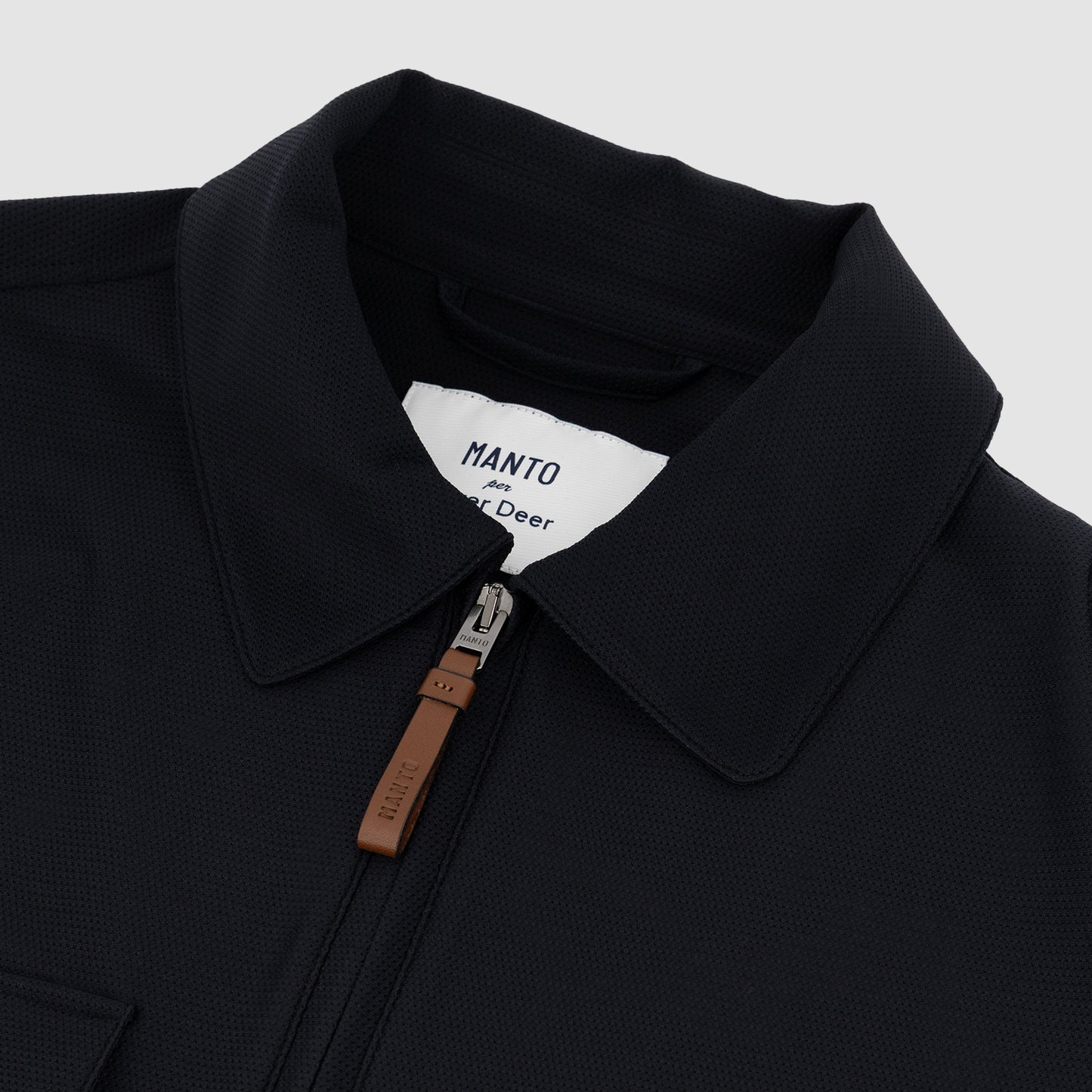 Perforated Zip Jacket